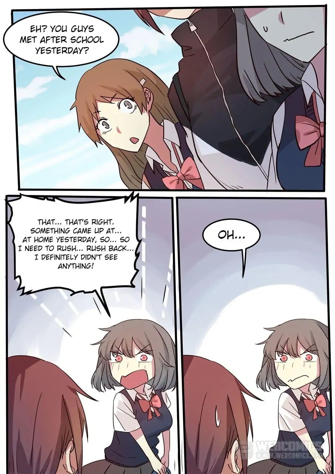Lily (Yy) Chapter 1.15 page 8 - Vol.1 Chapter 15: Pretend To Be Normal