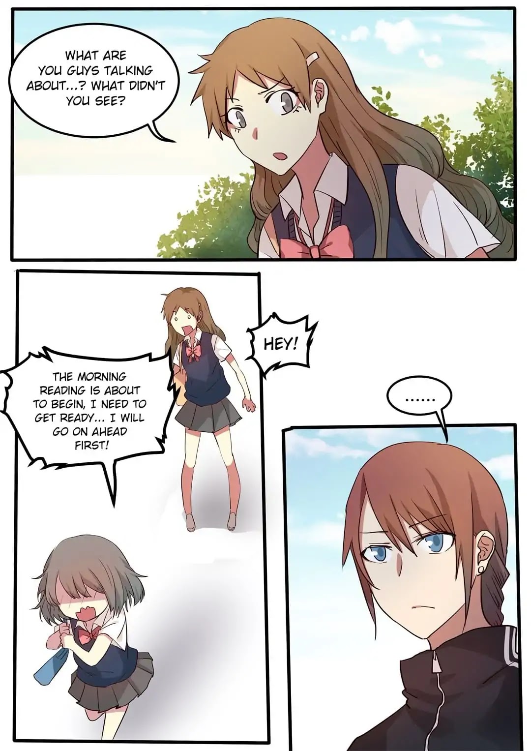 Lily (Yy) Chapter 1.15 page 9 - Vol.1 Chapter 15: Pretend To Be Normal