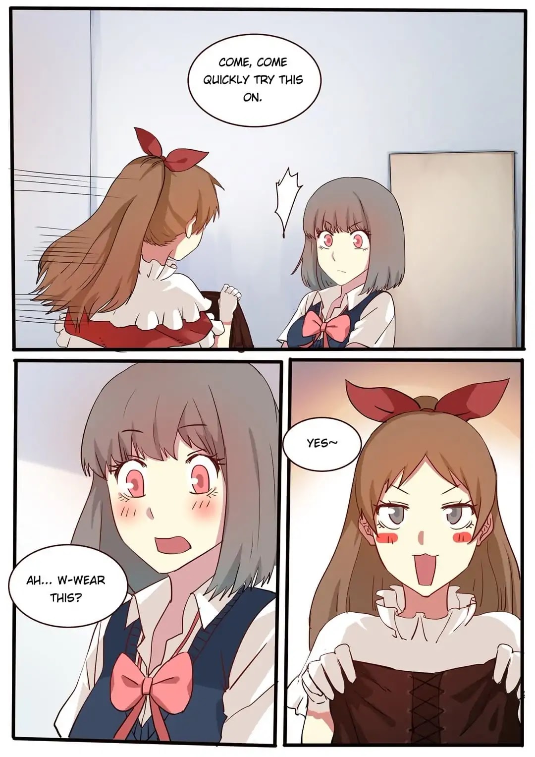 Lily (Yy) Chapter 1.25 page 5 - Vol.1 Chapter 25: Dressing-up