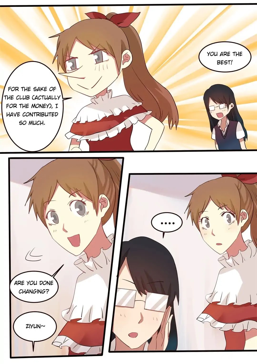 Lily (Yy) Chapter 1.25 page 9 - Vol.1 Chapter 25: Dressing-up