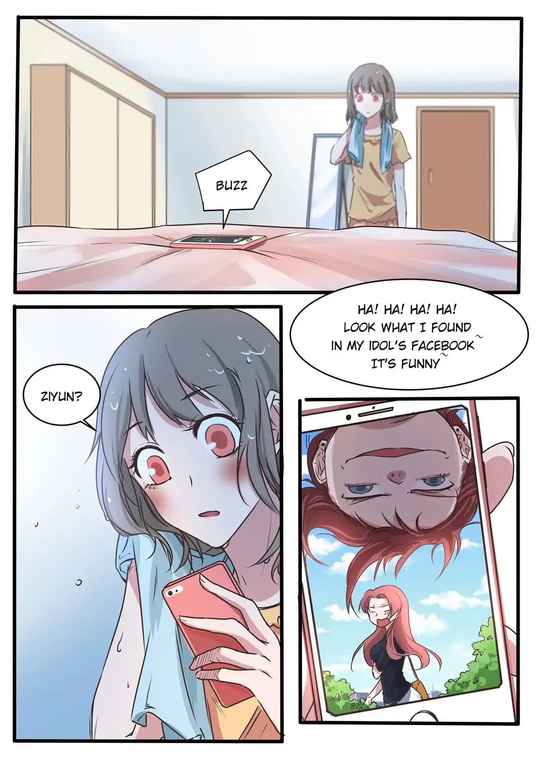 Lily (Yy) Chapter 1.3 page 7 - Vol.1 Chapter 3: Not Like Her Cover