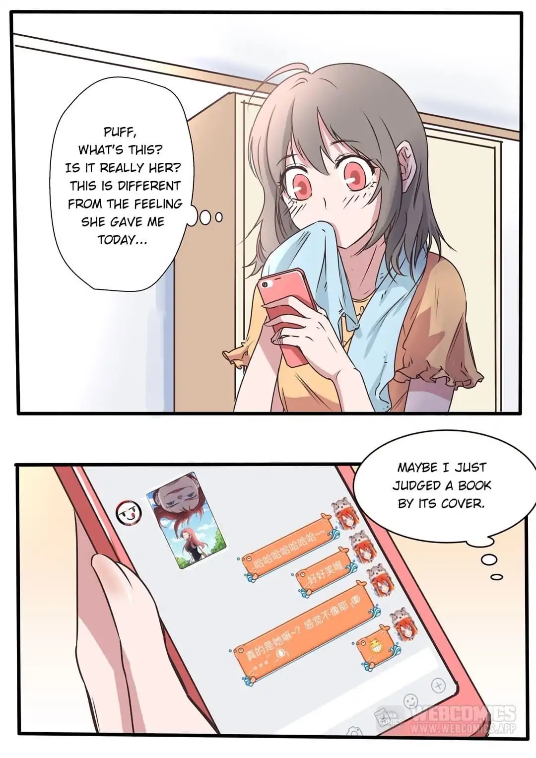 Lily (Yy) Chapter 1.3 page 8 - Vol.1 Chapter 3: Not Like Her Cover