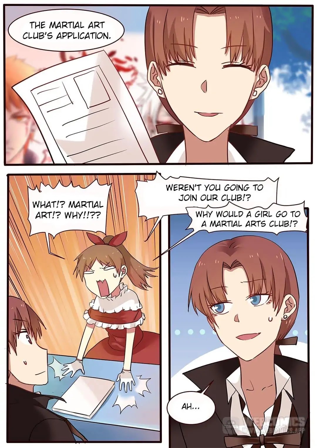 Lily (Yy) Chapter 1.33 page 5 - Vol.1 Chapter 33: Martial Arts Club