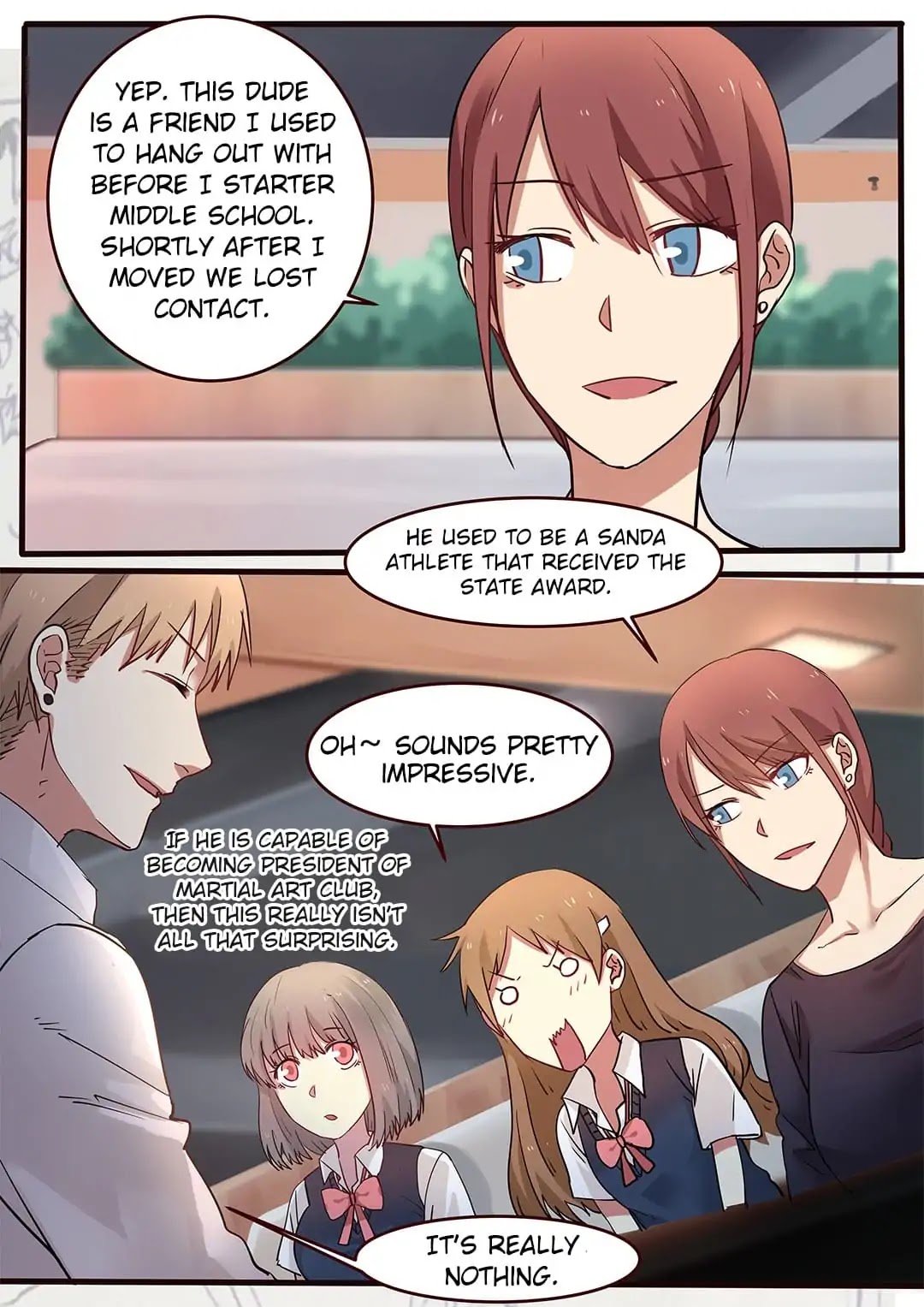 Lily (Yy) Chapter 1.35 page 4 - Vol.1 Chapter 35: Old Friend