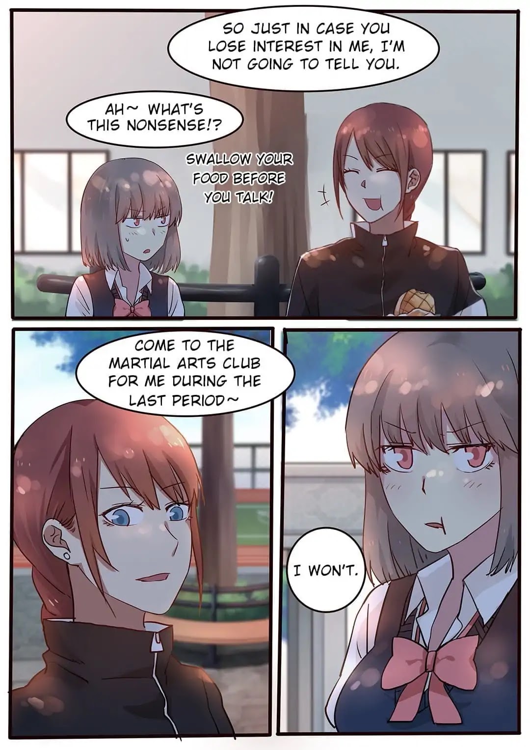 Lily (Yy) Chapter 1.37 page 4 - Vol.1 Chapter 37: Tsundere