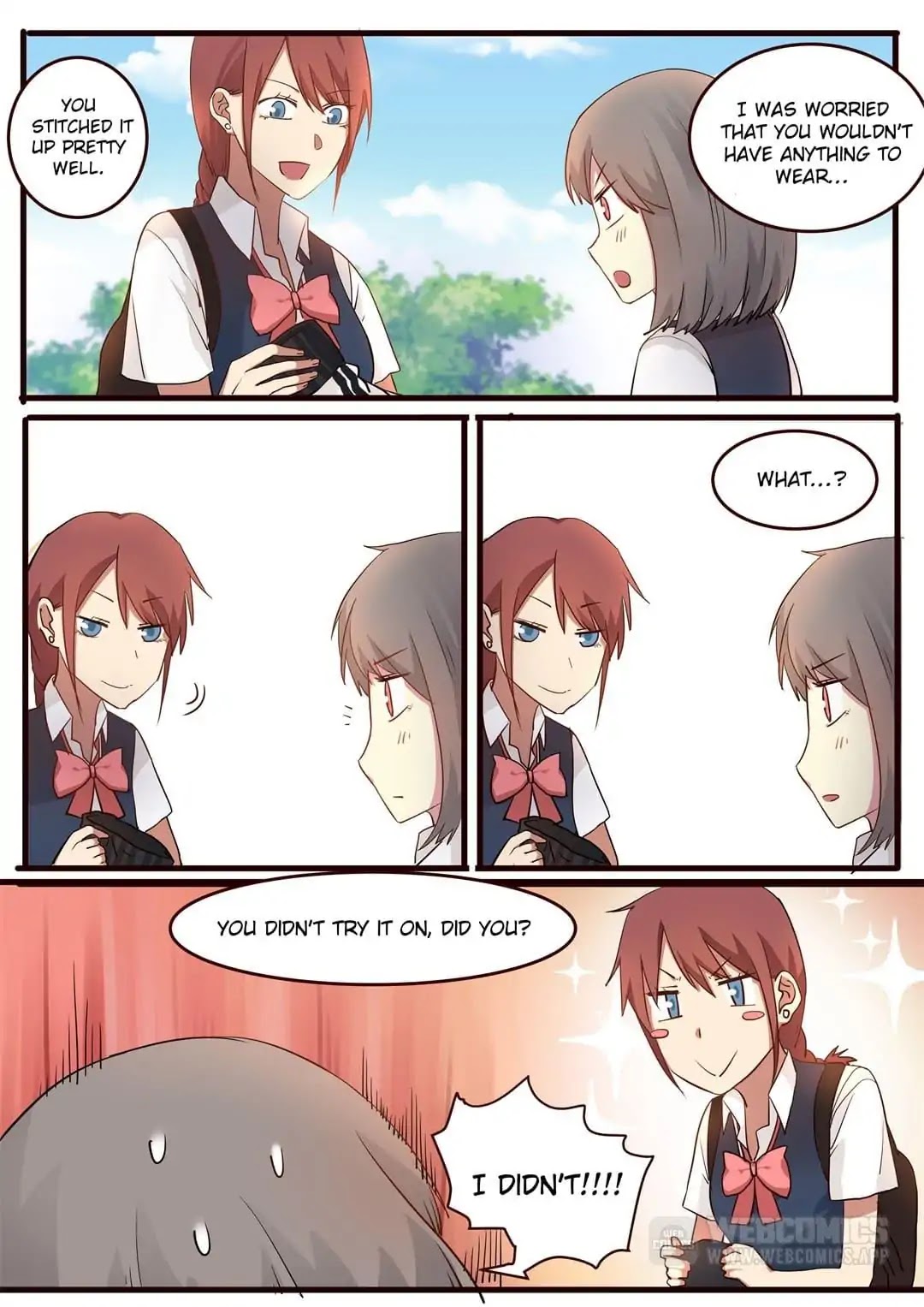 Lily (Yy) Chapter 1.52 page 7 - Vol.1 Chapter 52: Her Clothes