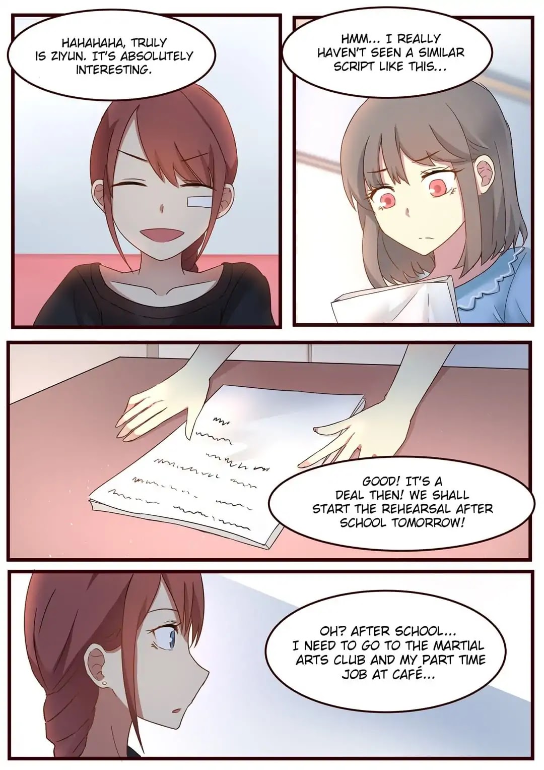Lily (Yy) Chapter 1.60 page 8 - Vol.1 Chapter 60: Script