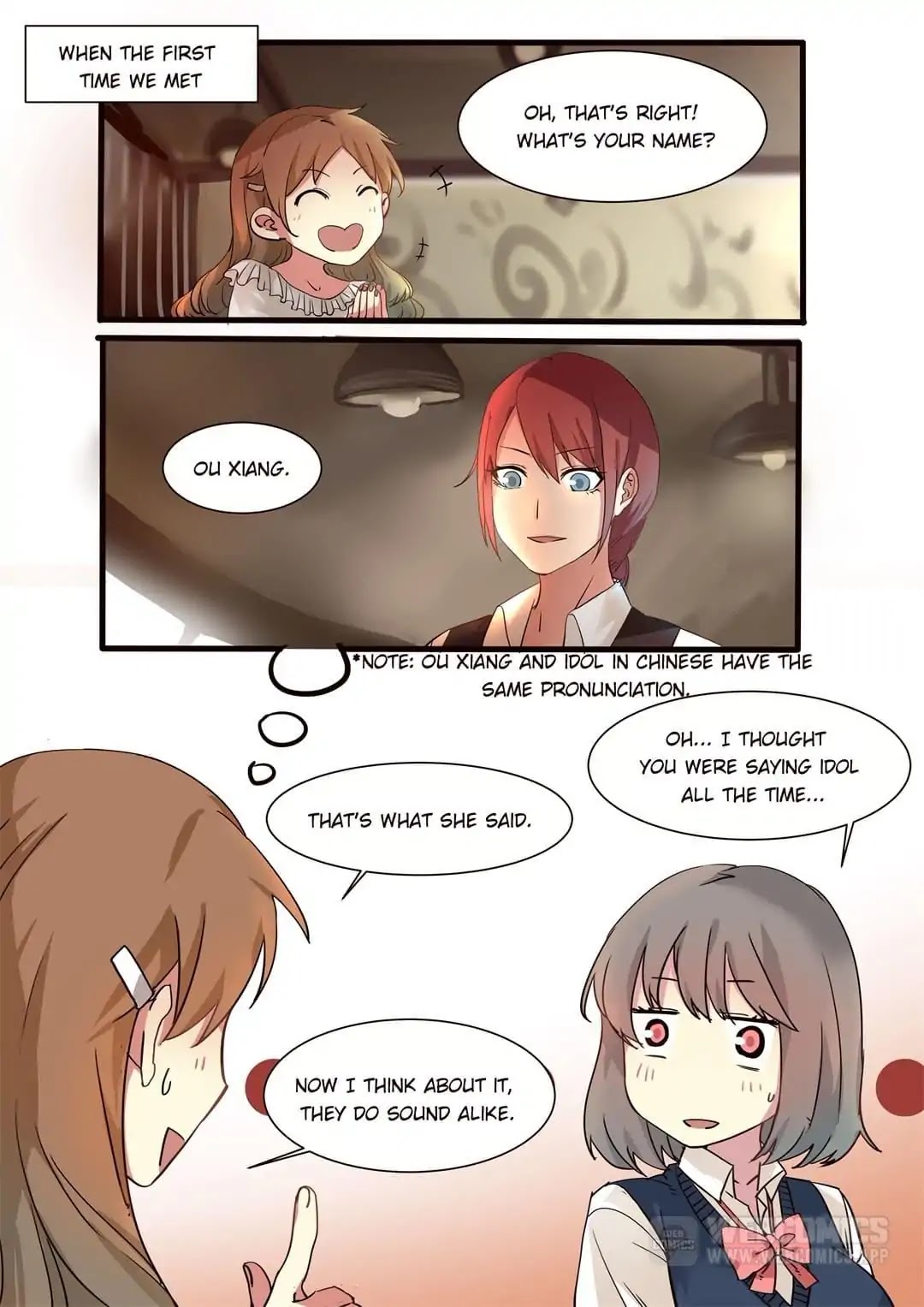 Lily (Yy) Chapter 1.7 page 6 - Vol.1 Chapter 7: Name