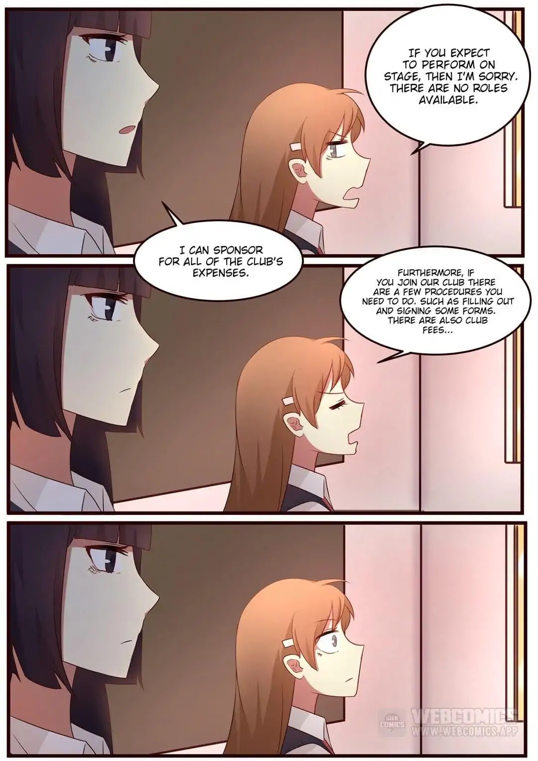 Lily (Yy) Chapter 1.70 page 3 - Vol.1 Chapter 70: Club Sponsor