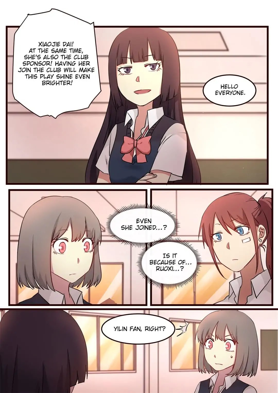 Lily (Yy) Chapter 1.70 page 6 - Vol.1 Chapter 70: Club Sponsor