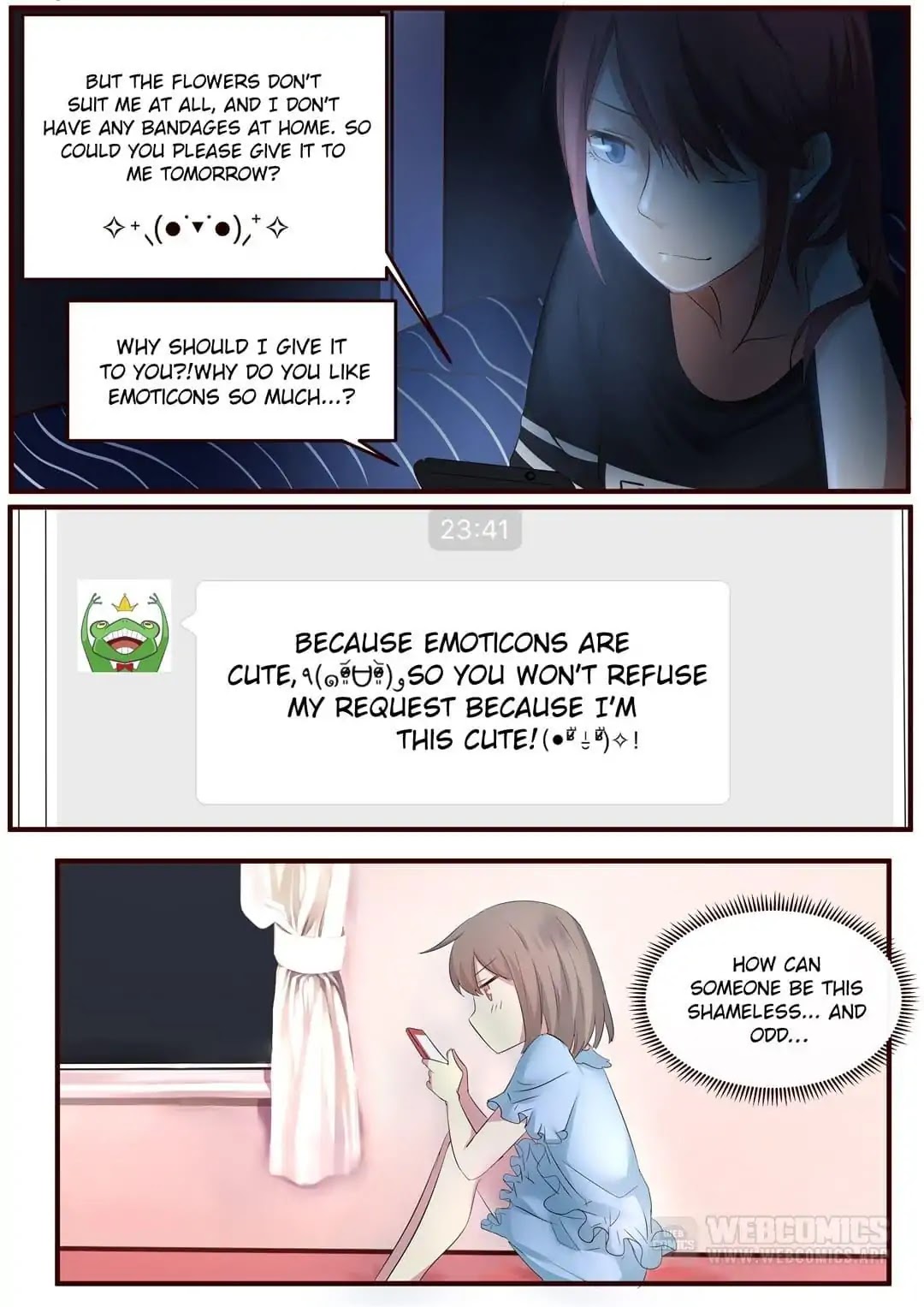 Lily (Yy) Chapter 1.73 page 9 - Vol.1 Chapter 73: Messages