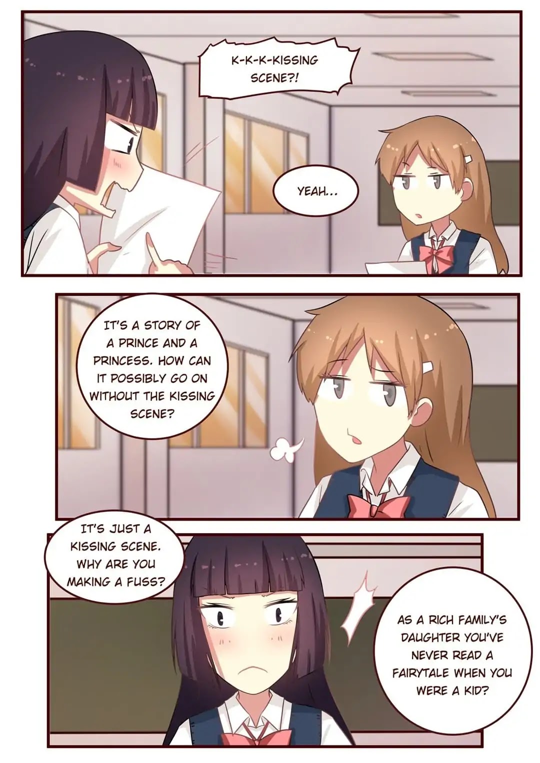 Lily (Yy) Chapter 1.88 page 2 - Vol.1 Chapter 88: K-k-k-kissing Scene?!
