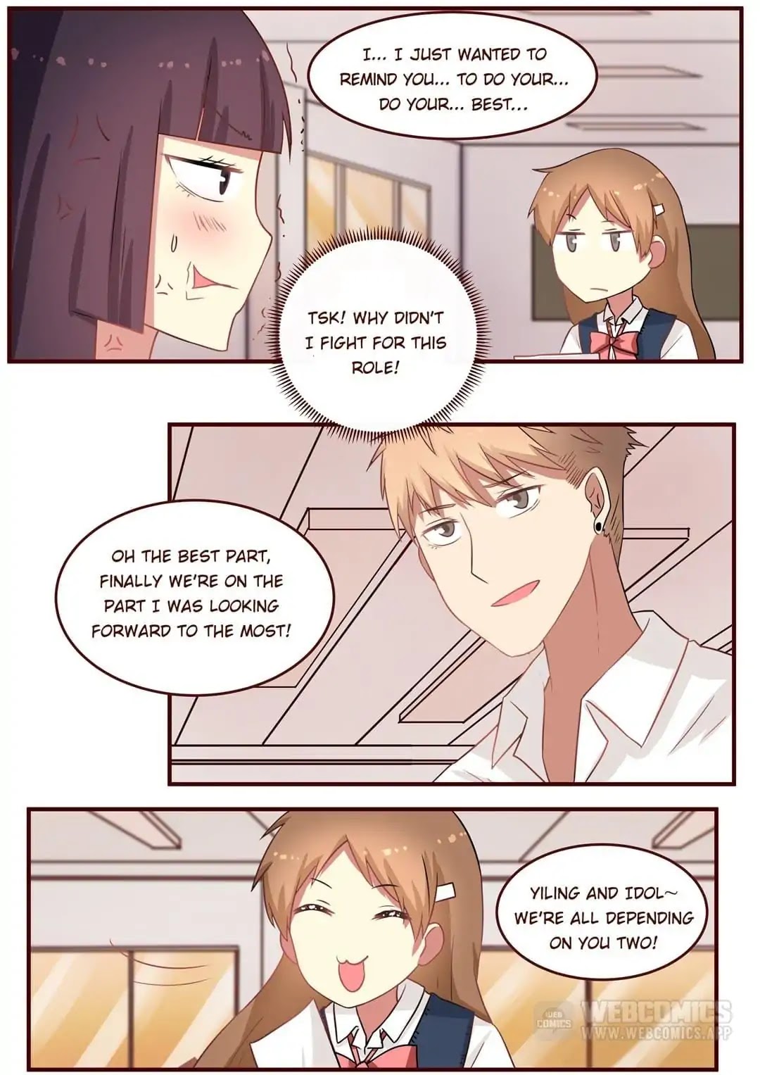 Lily (Yy) Chapter 1.88 page 3 - Vol.1 Chapter 88: K-k-k-kissing Scene?!