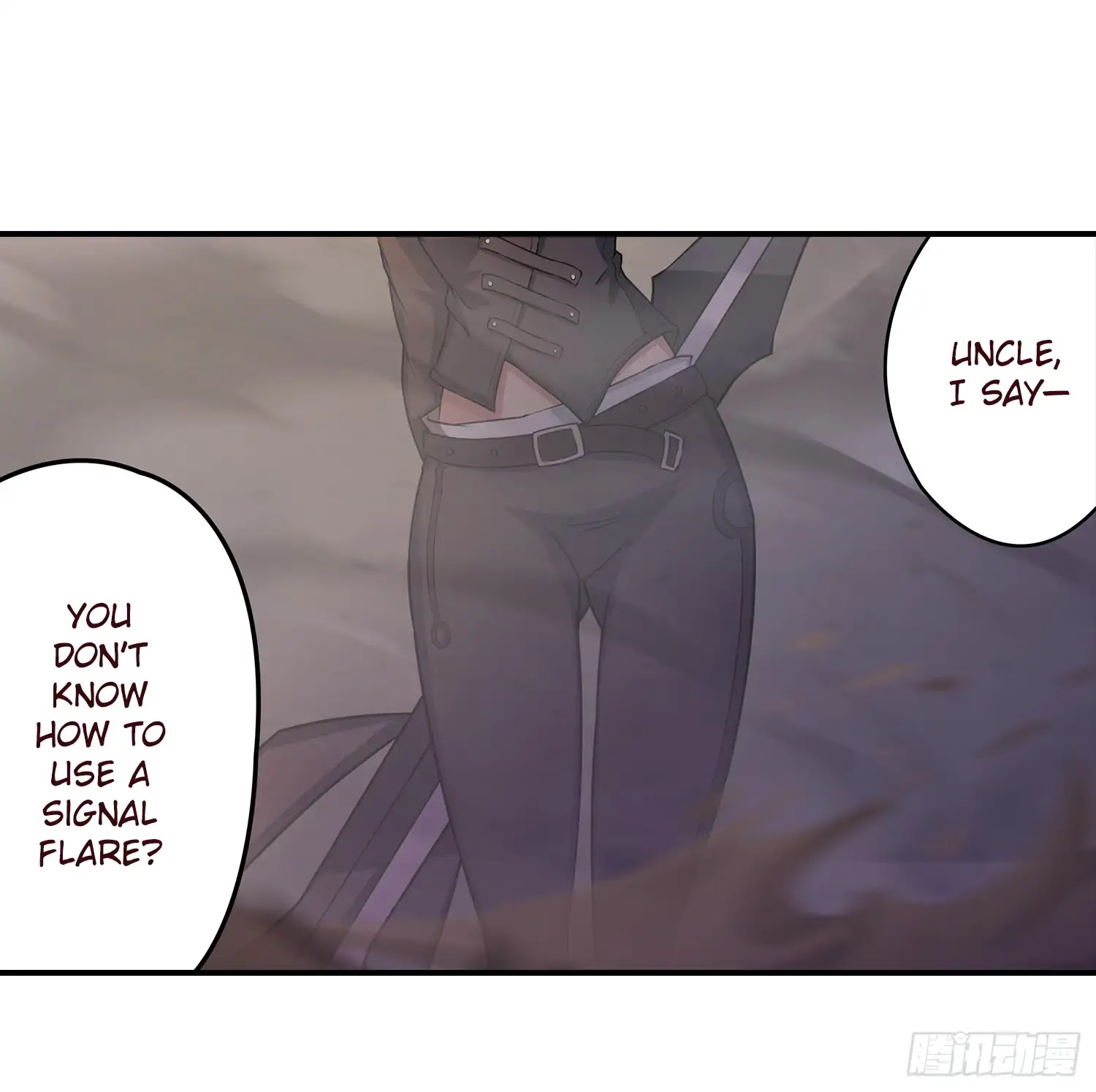 Limbless Schira Chapter 16 page 55 - Chapter 16: Dont know how to use a signal flare