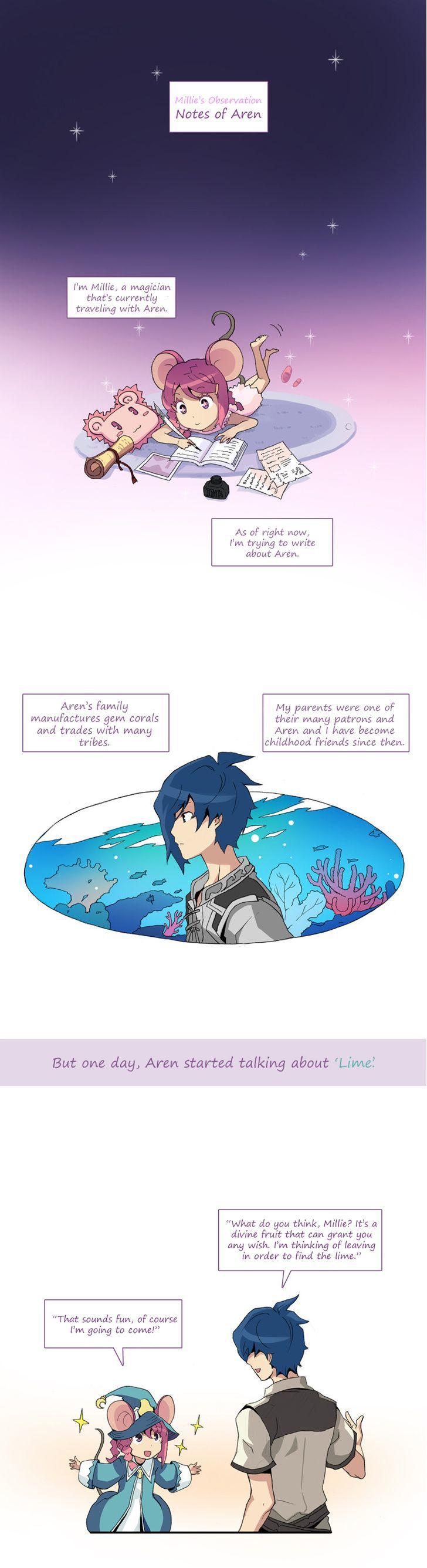 Lime Odyssey: The Chronicles of ORTA Chapter 3 page 2 - Chapter 3