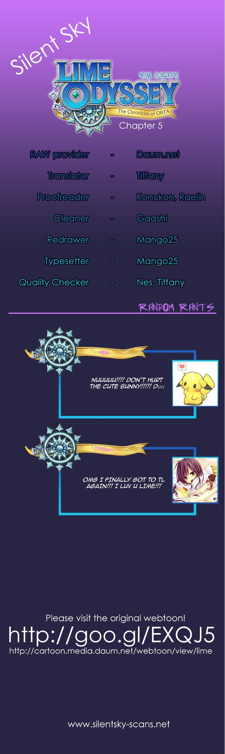 Lime Odyssey: The Chronicles of ORTA Chapter 8 page 1 - Chapter 8