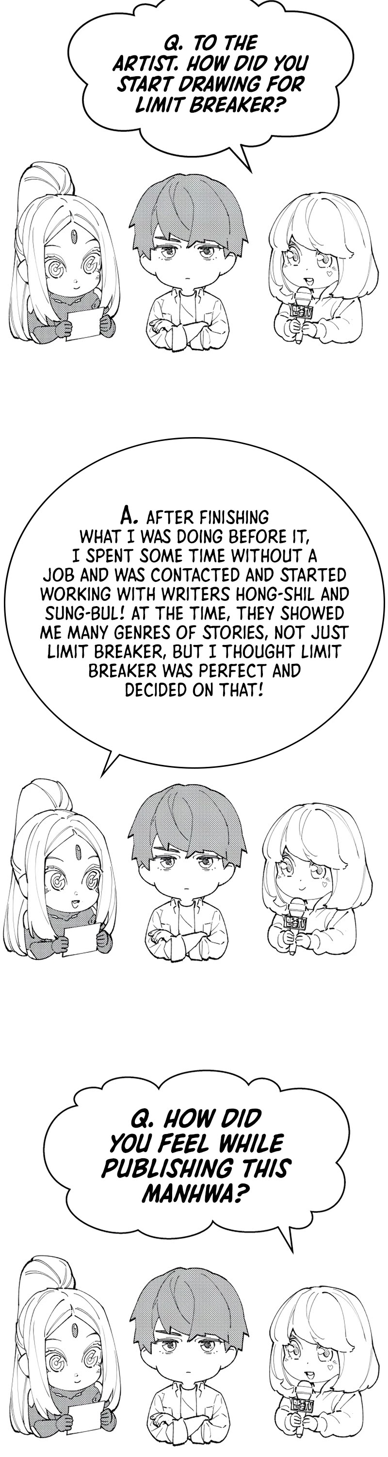 Limit Breaker Chapter 80 page 54 - Chapter 80: QnA