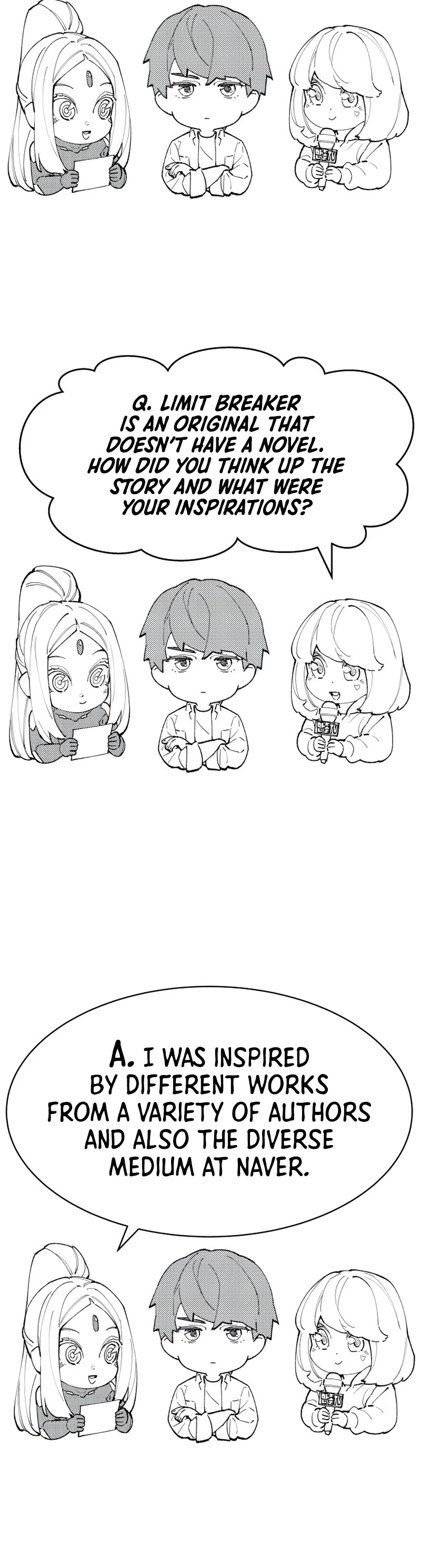 Limit Breaker Chapter 80 page 56 - Chapter 80: QnA