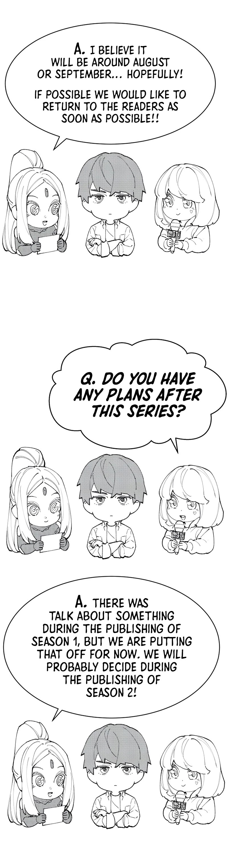 Limit Breaker Chapter 80 page 72 - Chapter 80: QnA