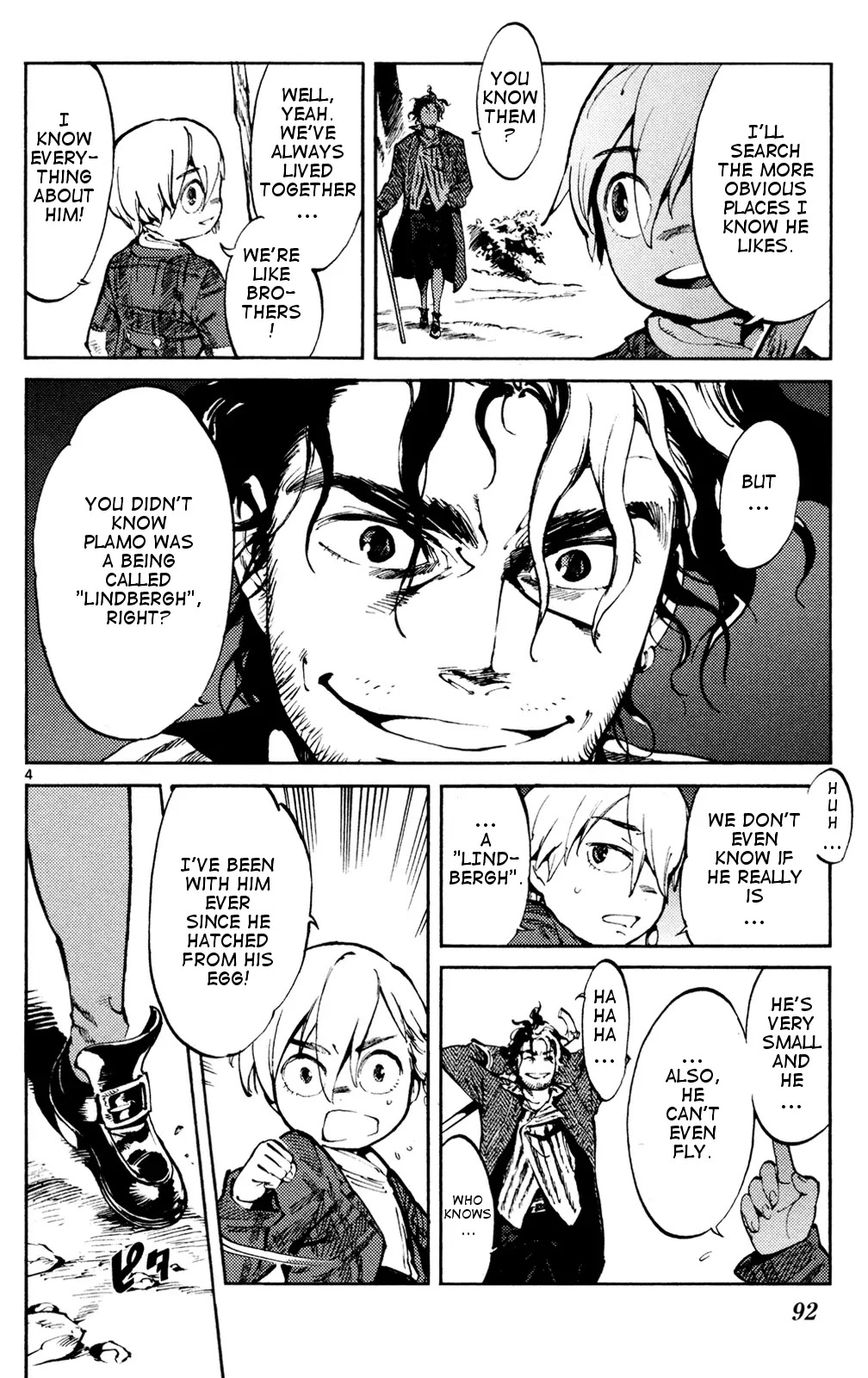 Lindbergh Chapter 3 page 5 - Chapter 3: Model "Plamo"
