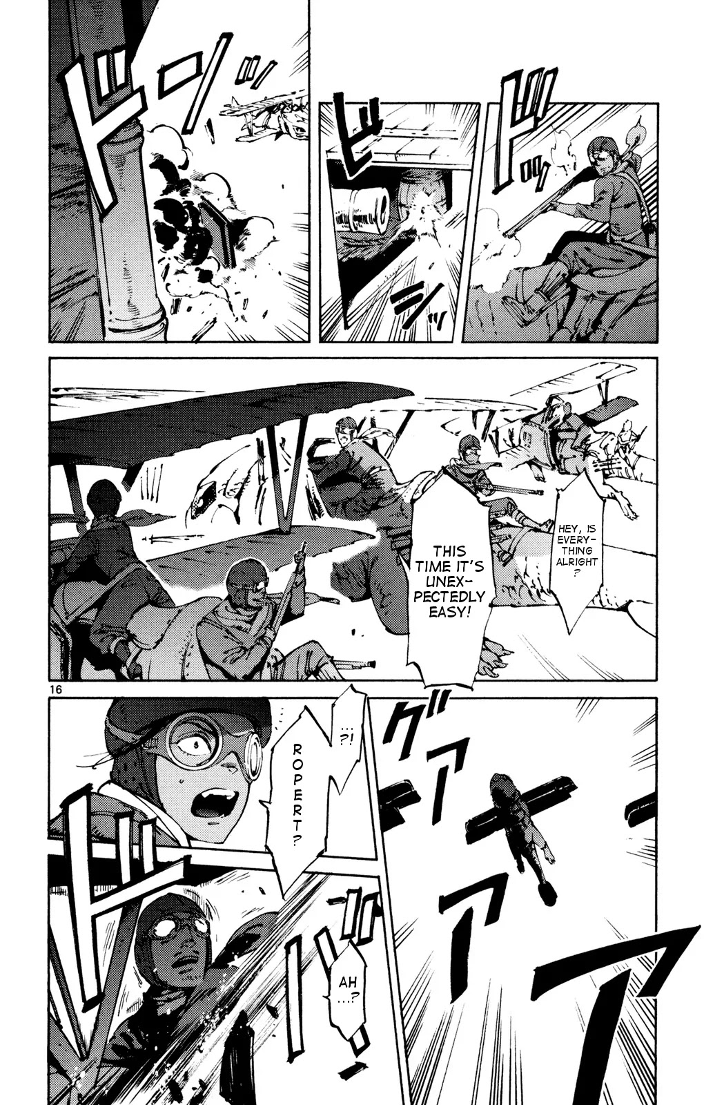 Lindbergh Chapter 8 page 15 - Chapter 8: Shark's Sky Pirate Crew