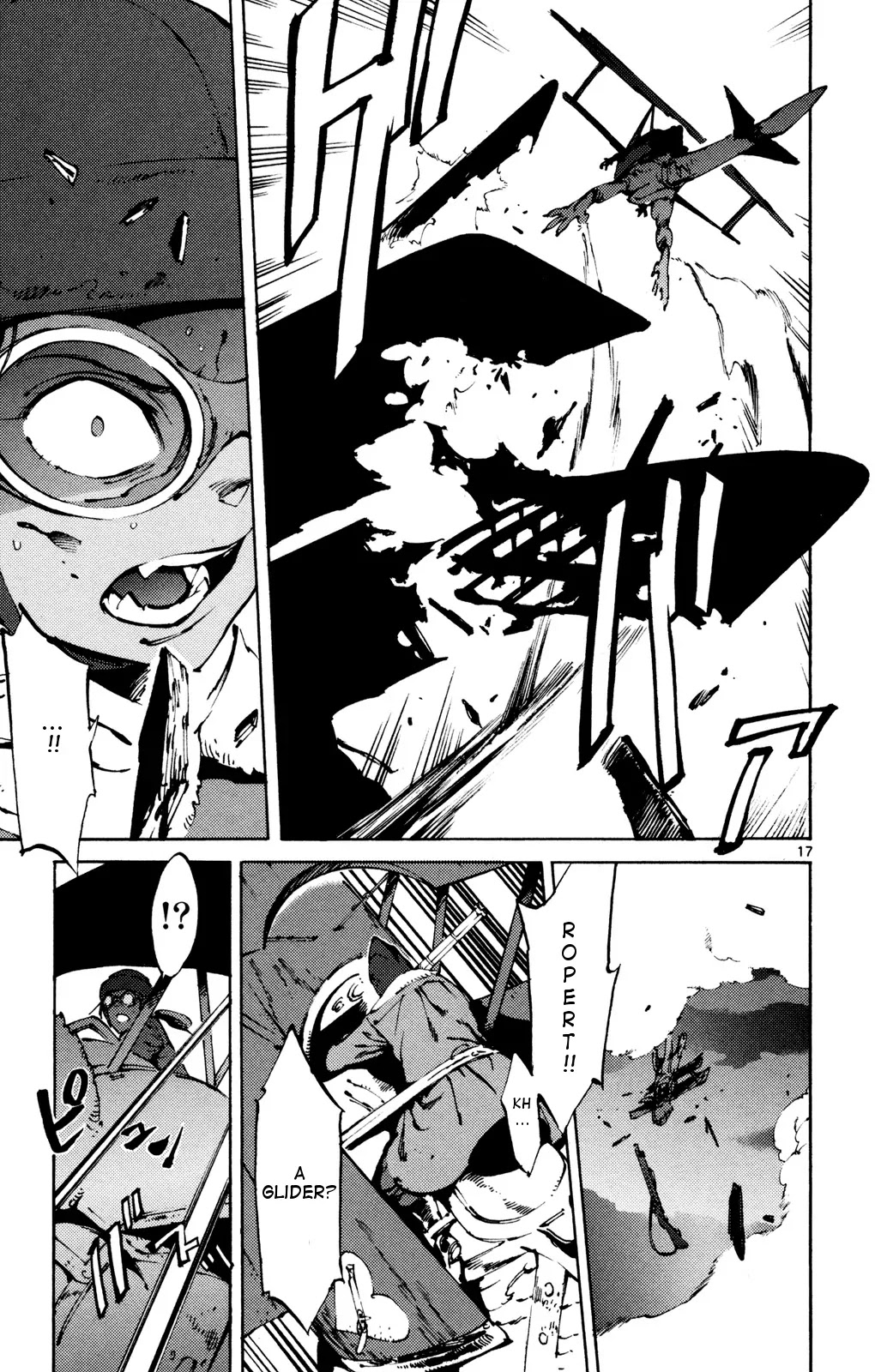 Lindbergh Chapter 8 page 16 - Chapter 8: Shark's Sky Pirate Crew