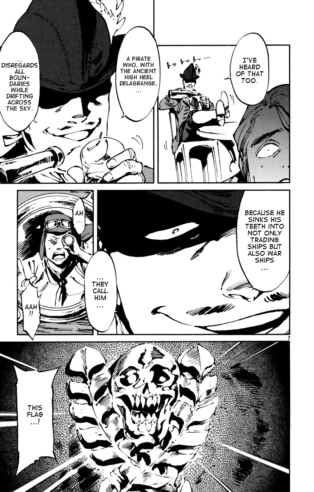 Lindbergh Chapter 8 page 7 - Chapter 8: Shark's Sky Pirate Crew