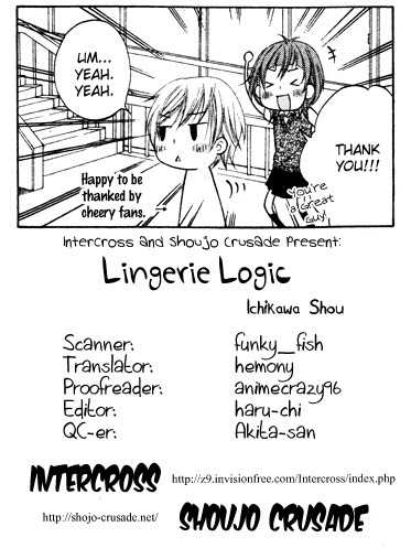 Lingerie Logic Chapter 1 page 34 - Chapter 1