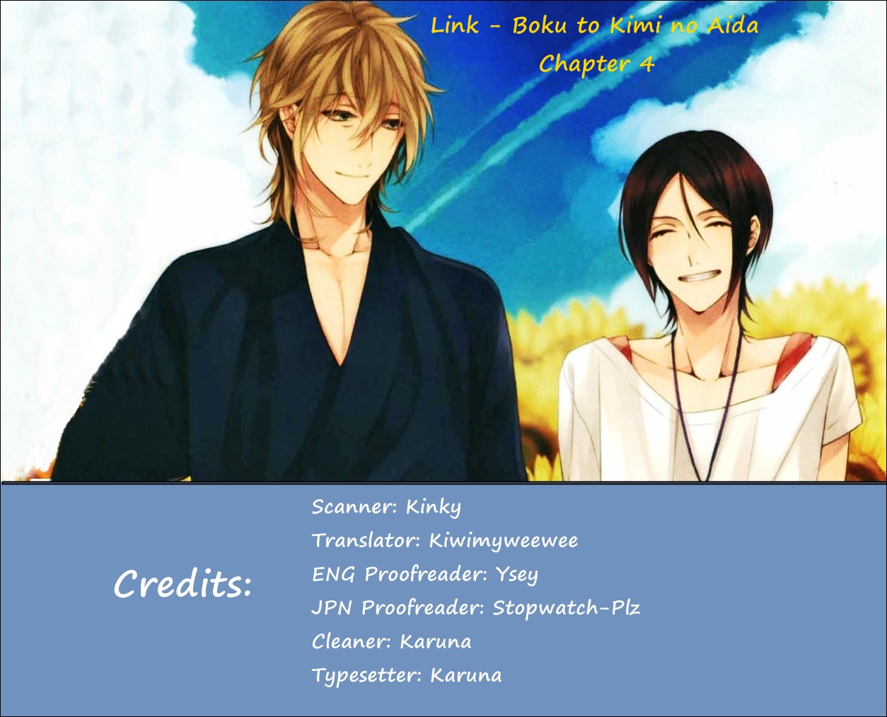 Link - Boku to Kimi no Aida Chapter 4 page 33 - Chapter 4 : Chain 4