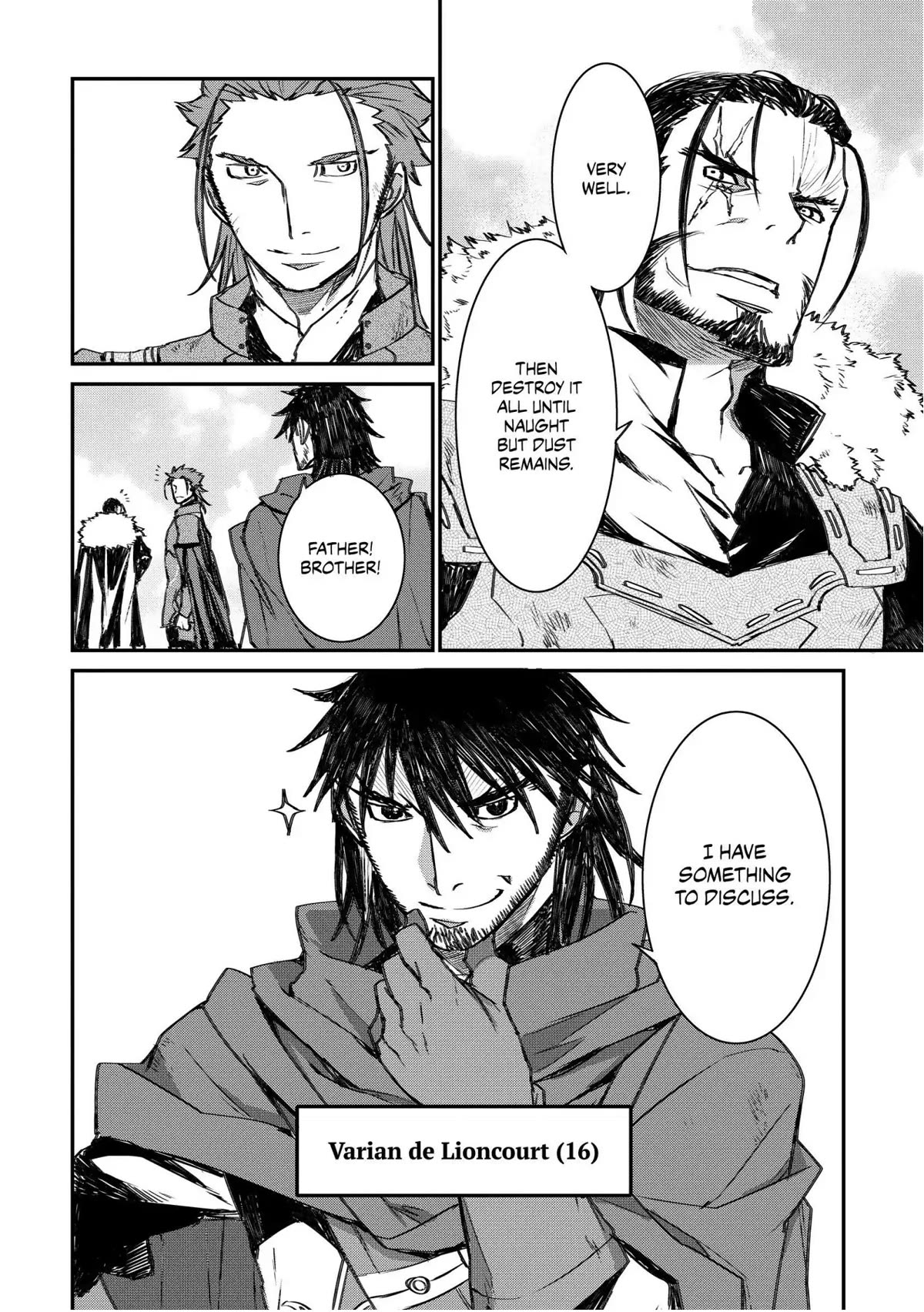 Lion Coeur Senki Chapter 23 page 12 - Chapter 23: A Father and Brothers