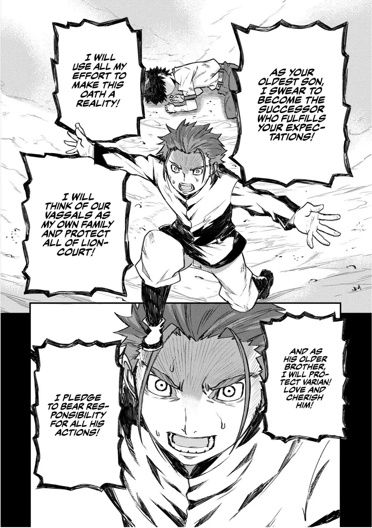 Lion Coeur Senki Chapter 23 page 8 - Chapter 23: A Father and Brothers