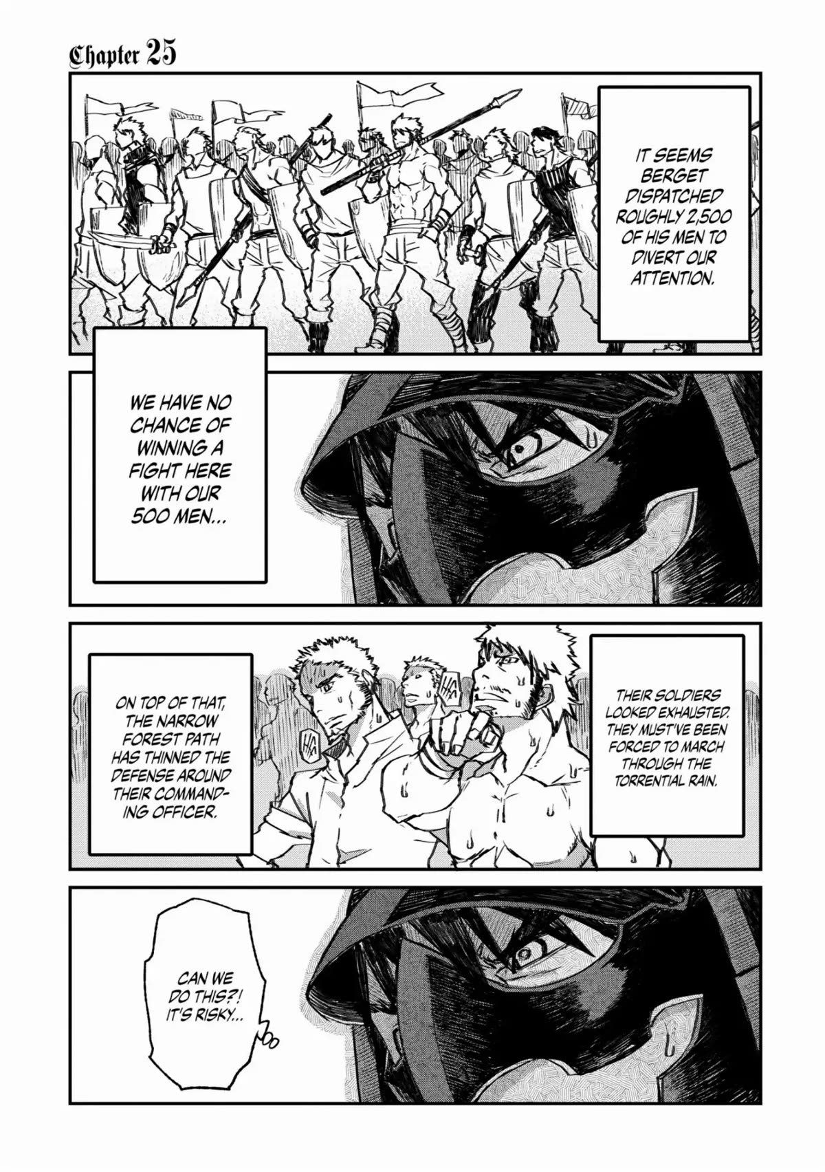 Lion Coeur Senki Chapter 25 page 1 - Chapter 25: Last-Ditch Ambush