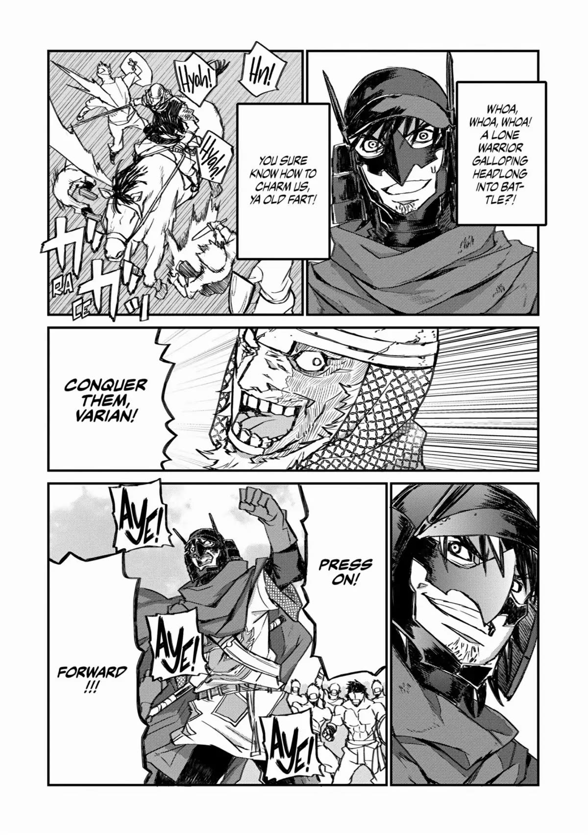 Lion Coeur Senki Chapter 25 page 14 - Chapter 25: Last-Ditch Ambush