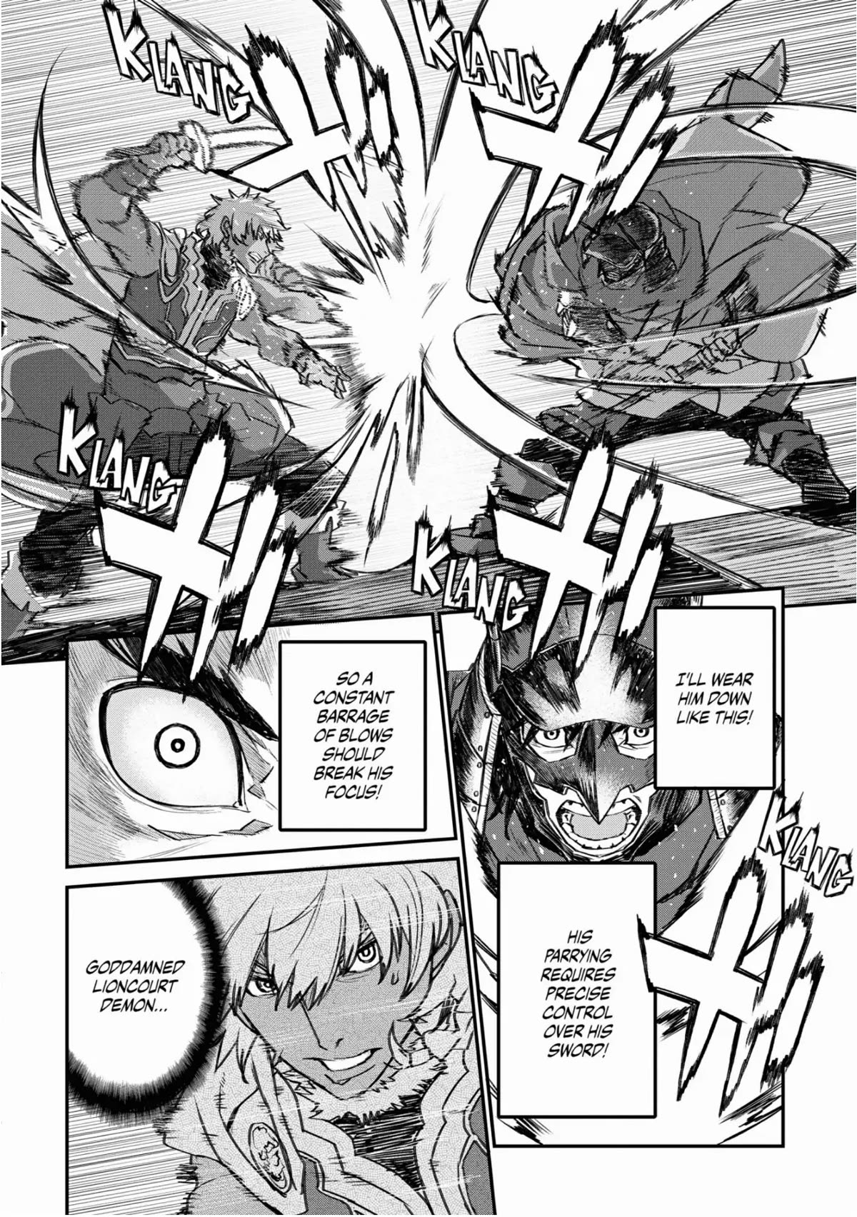 Lion Coeur Senki Chapter 26 page 10 - Chapter 26: Berget's Morning Star