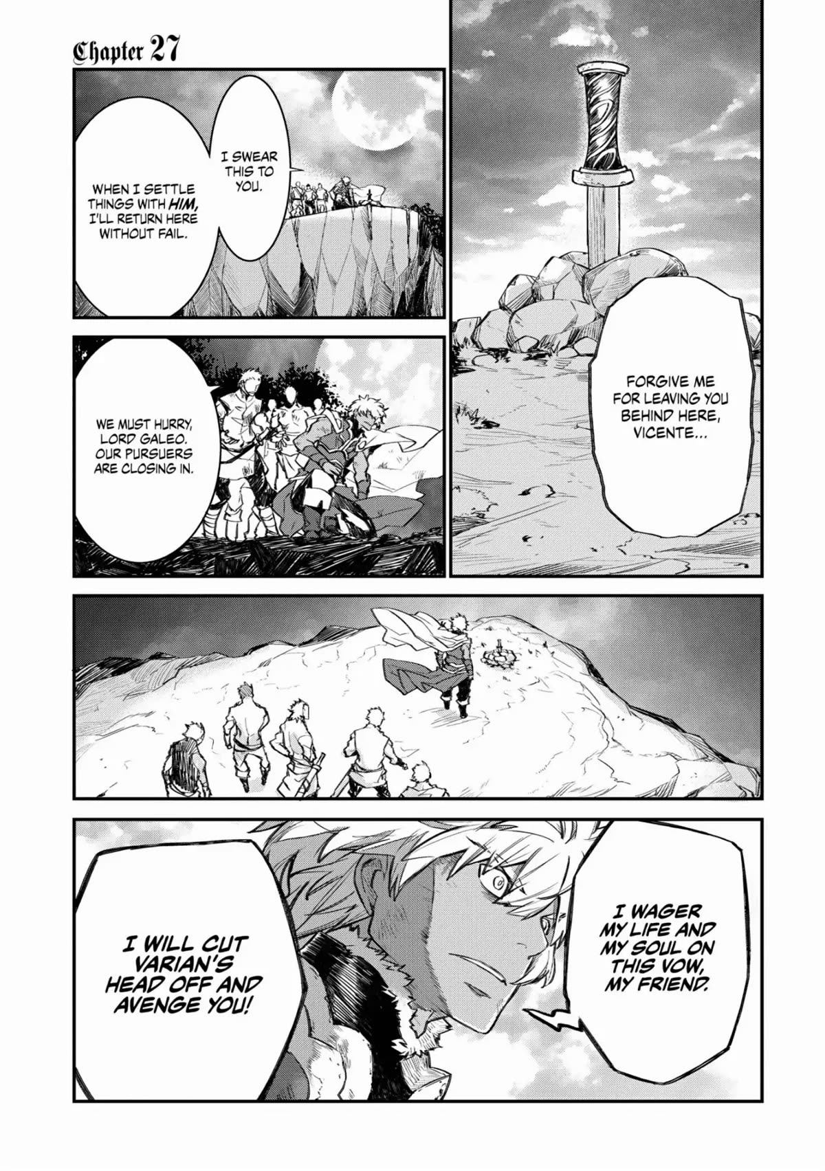 Lion Coeur Senki Chapter 27 page 1 - Chapter 27: Doorway to Night