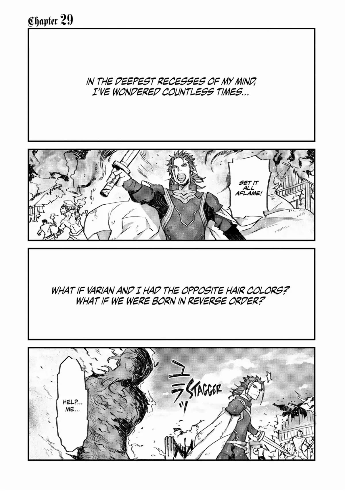 Lion Coeur Senki Chapter 29 page 1 - Chapter 29: Sneering in the Moon's Shadow