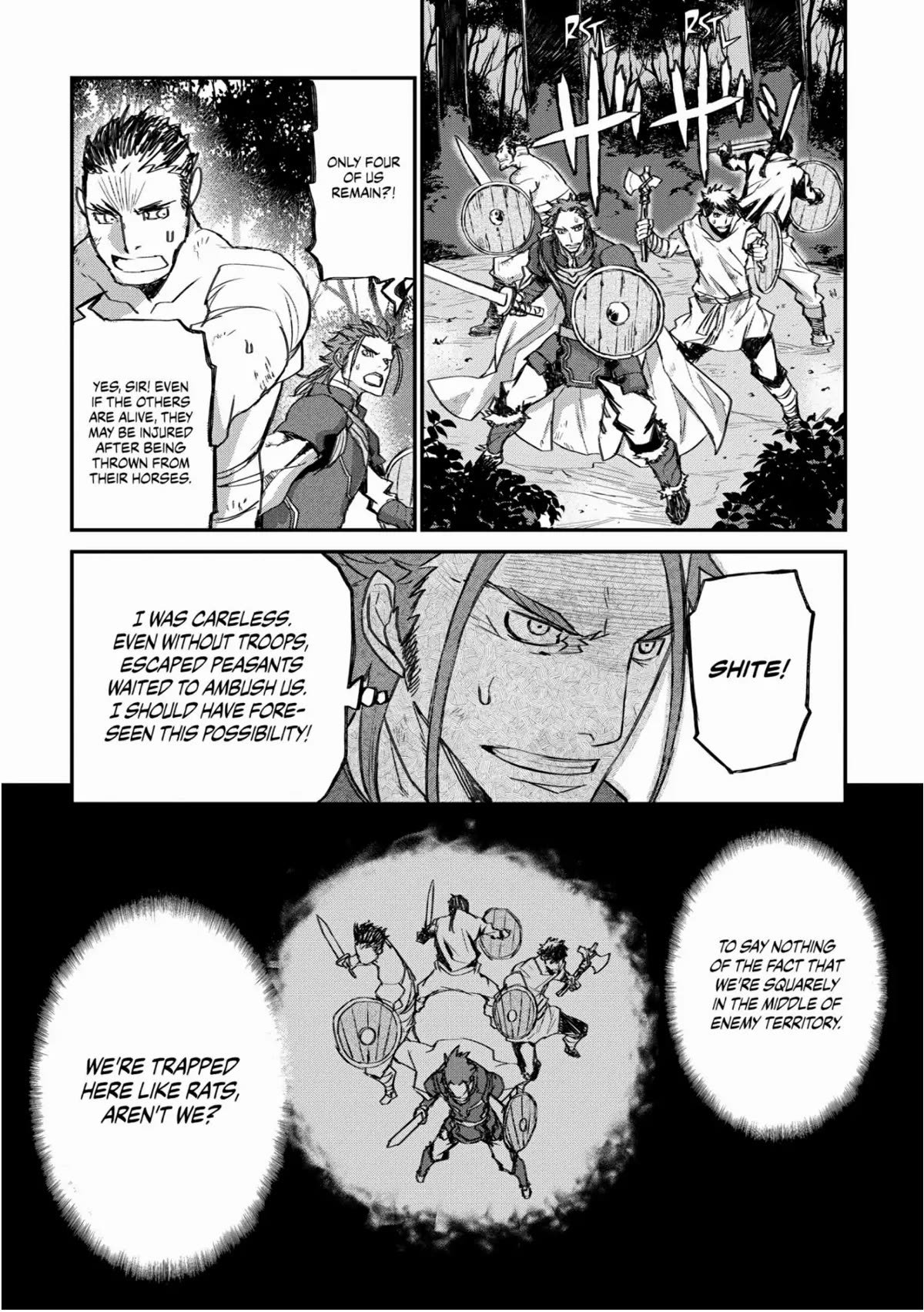 Lion Coeur Senki Chapter 29 page 10 - Chapter 29: Sneering in the Moon's Shadow