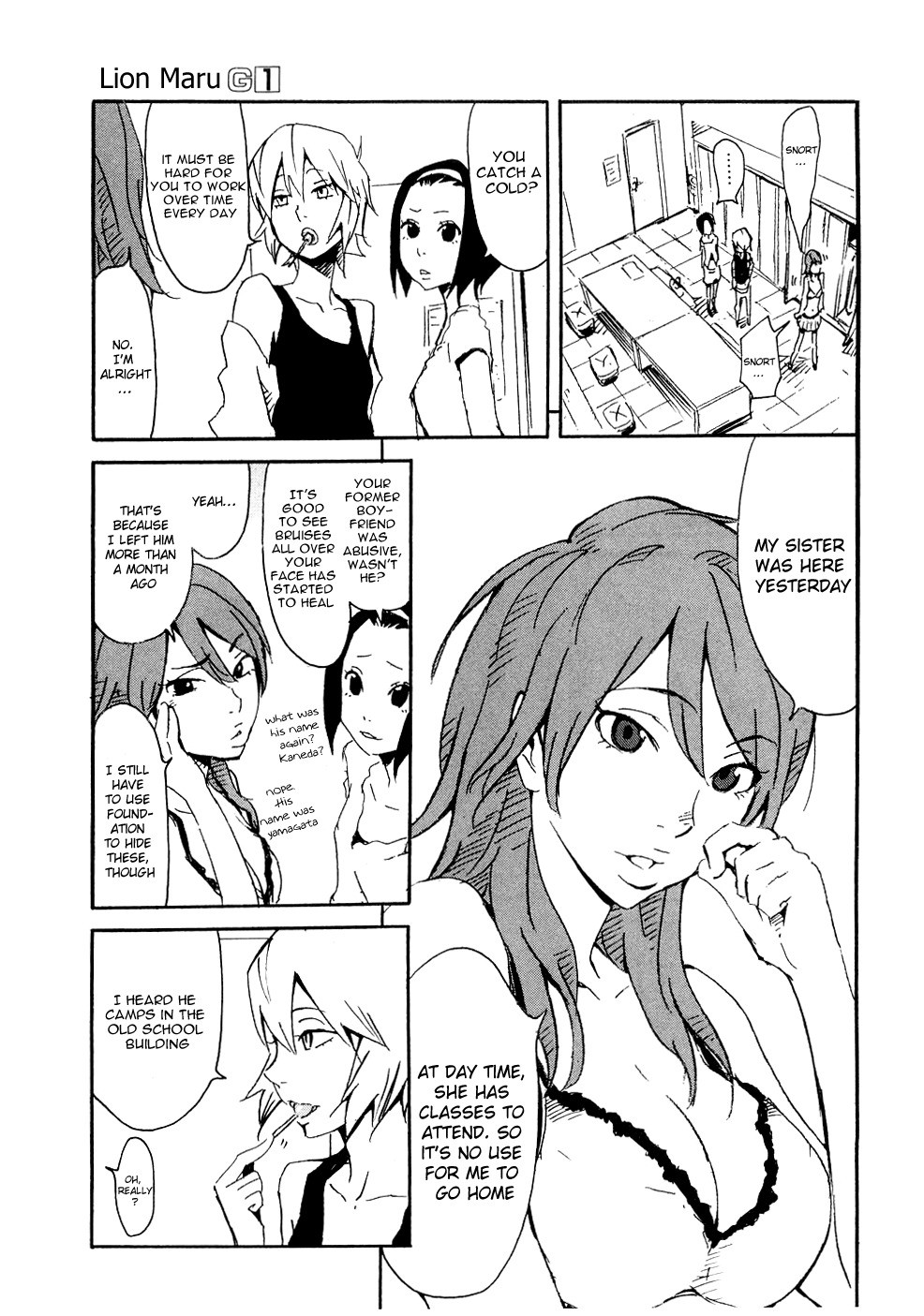 Lion Maru G Chapter 1.2 page 18 - Chapter 1 v2 : Samurai Contact
