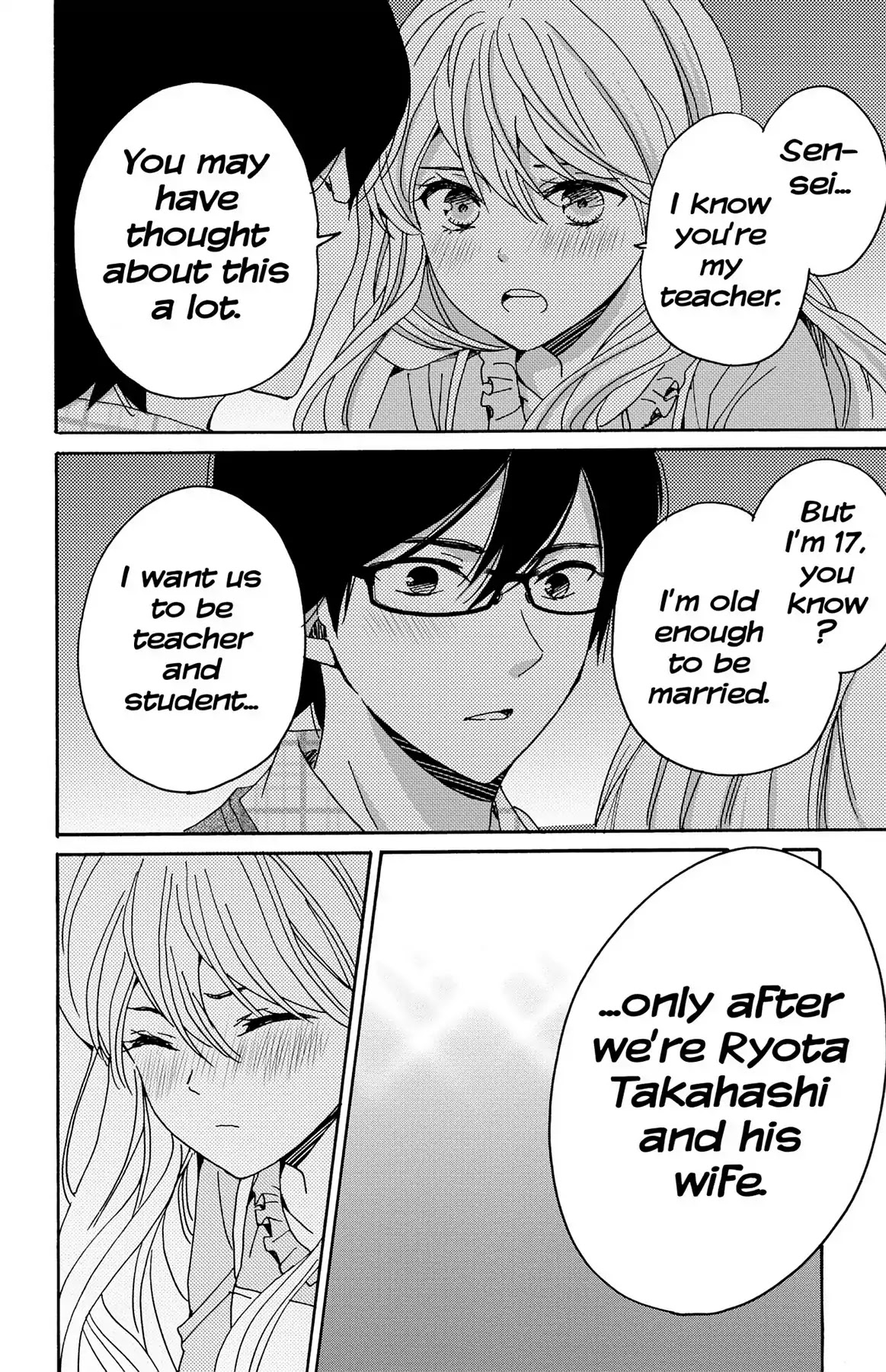 Lion to Hanayome Chapter 7 page 34 - Chapter 7: Happy Birthday, Sensei
