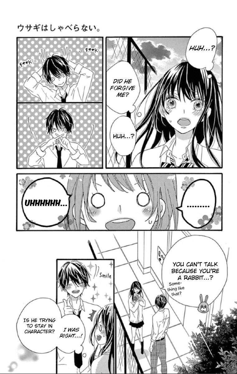 Lip ni Shadow Chapter 3.1 page 7 - Chapter 3.1 : Rabbits Can't Talk