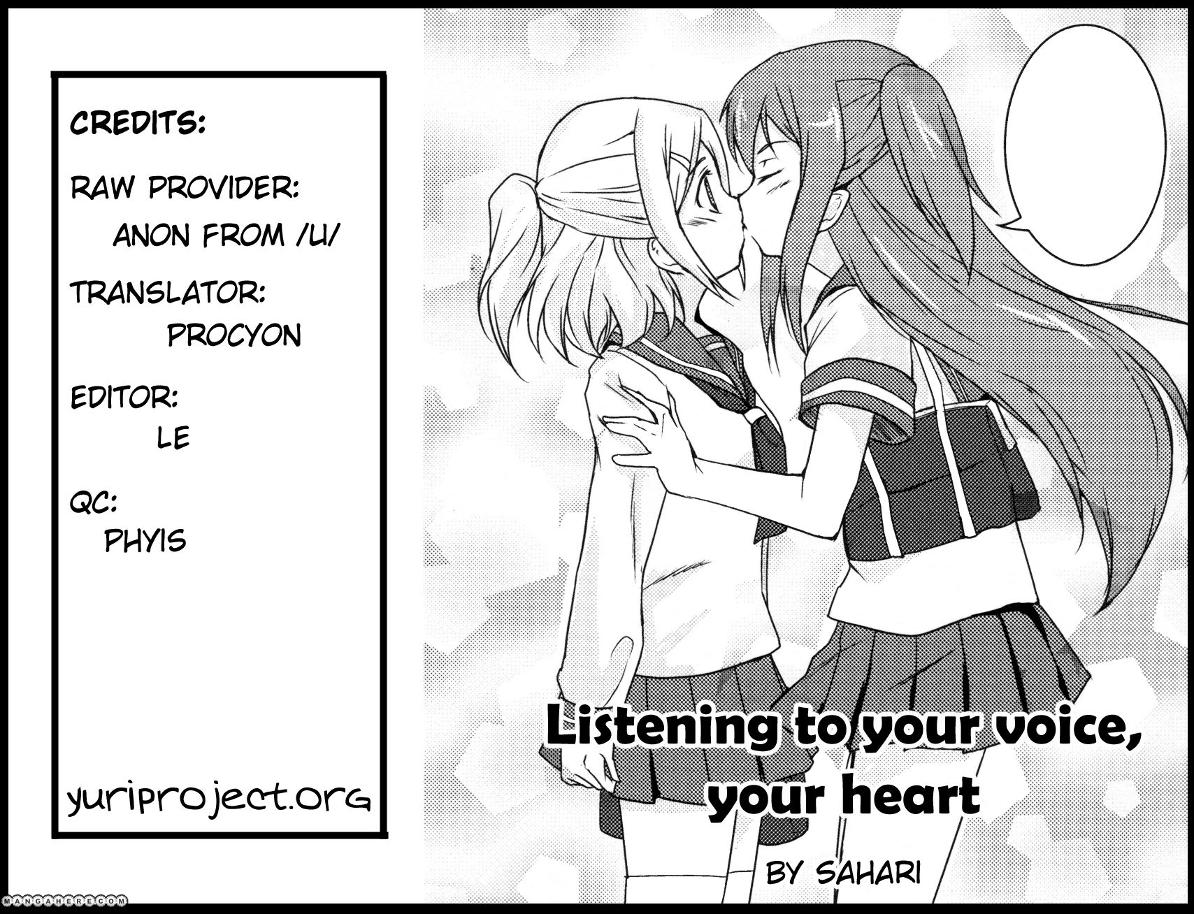Listening to Your Voice, Your Heart Chapter 1 page 21 - Chapter 1