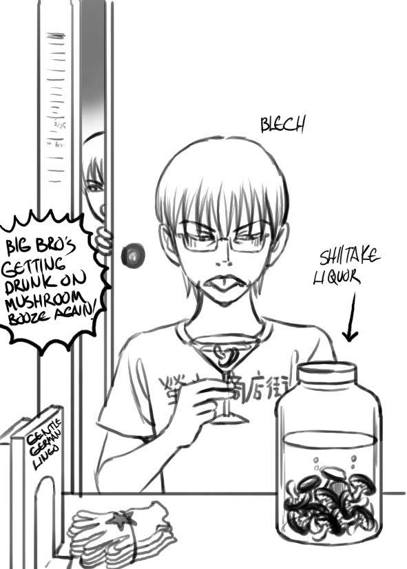 Litchi Hikari Club Chapter 9.2 page 11 - Chapter 9.2: Shiitake Hikari Club [Short Webcomic Series]