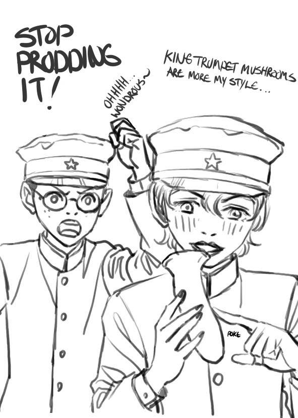 Litchi Hikari Club Chapter 9.2 page 6 - Chapter 9.2: Shiitake Hikari Club [Short Webcomic Series]