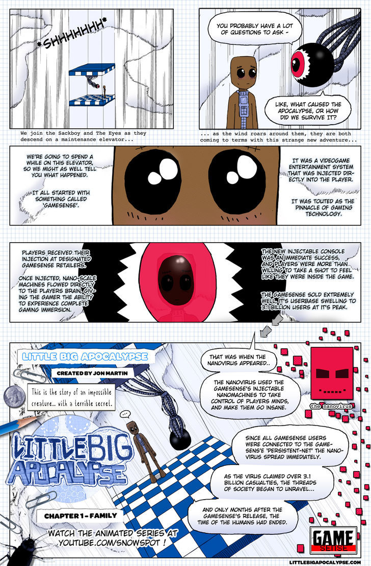 Little Big Apocalypse Chapter 1 page 4 - Chapter 1 : Family