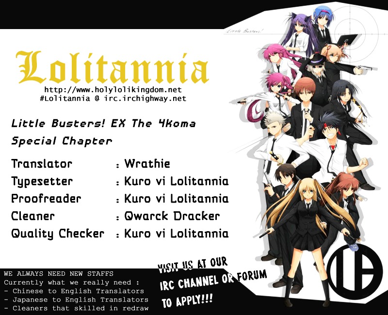 Little Busters! (ANAGURA Mogura) Chapter 11.5 page 1 - Chapter 11.5 : EX Tribute Album