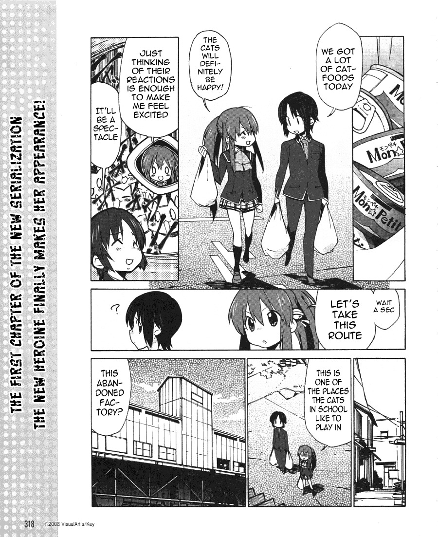 Little Busters! EX the 4-Koma Chapter 1 page 2 - Chapter 1: My Name is Tokido Saya