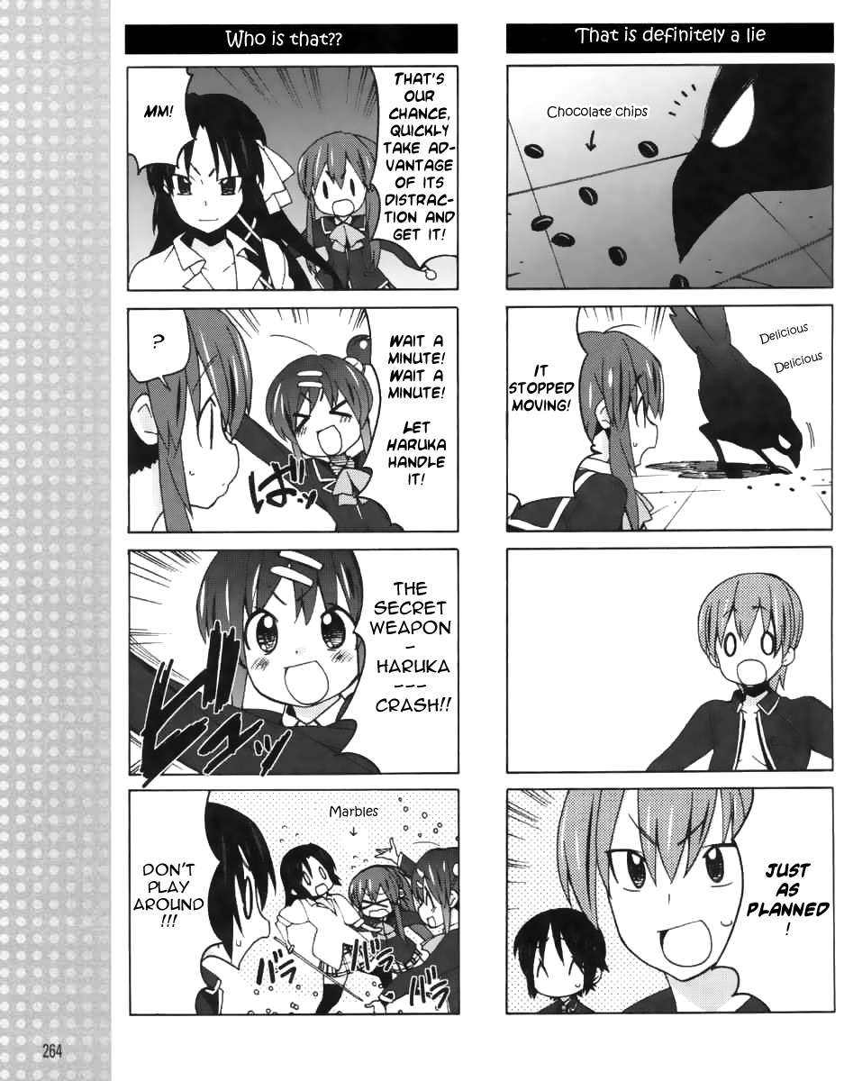 Little Busters! EX the 4-Koma Chapter 12 page 8 - Chapter 12: The Great Chase In The Dormitory At Night!