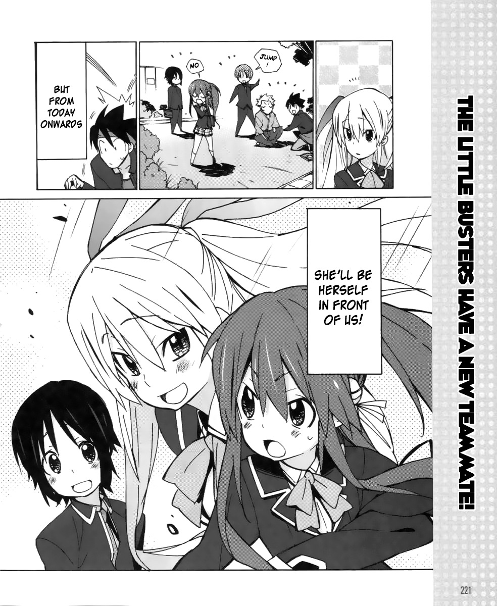 Little Busters! EX the 4-Koma Chapter 14 page 21 - Chapter 14: The Reason To Stay By One's Side