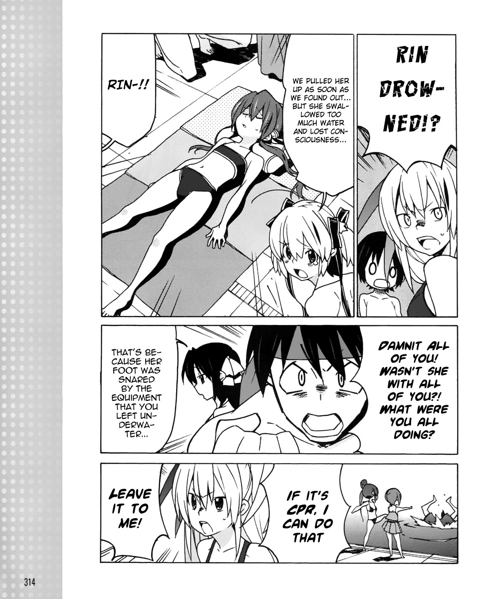 Little Busters! EX the 4-Koma Chapter 16 page 12 - Chapter 16: Rin's Brush With Danger!