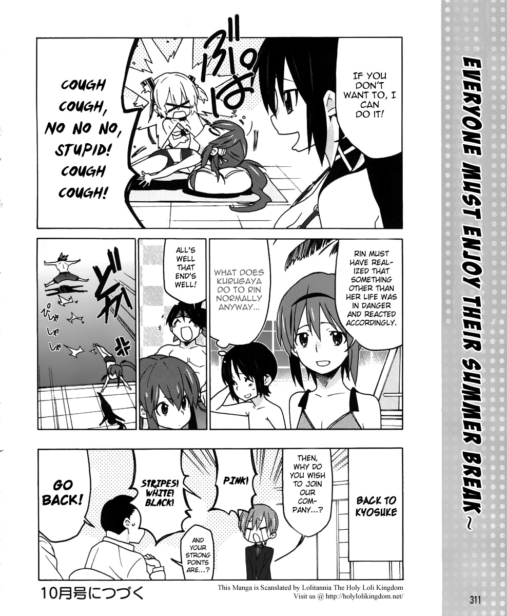 Little Busters! EX the 4-Koma Chapter 16 page 15 - Chapter 16: Rin's Brush With Danger!